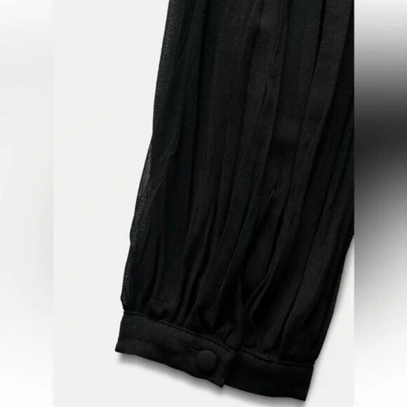 ZARA COMBINATION MINI DRESS - Picture 8 of 8